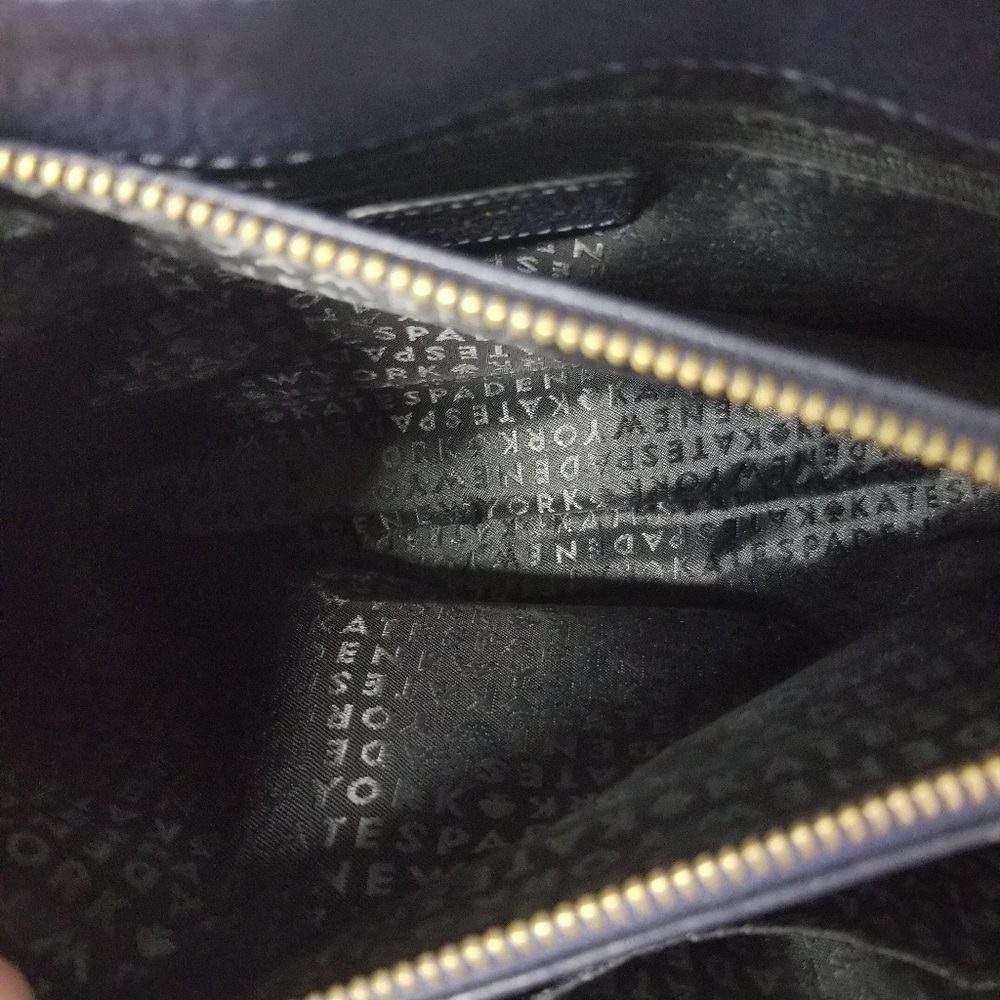 πHPπKate Spade Briar Lane Night Rose Meena Satchel - Picture 11 of 16